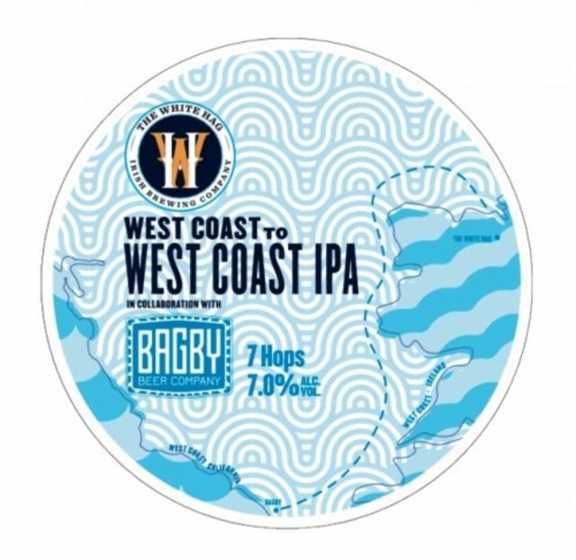 West Coast To West Coast IPA 6.8%, The White Hag Brewing Company, Ireland