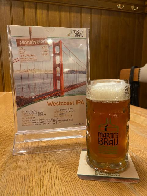 Westcoast IPA, Martin's Bräu