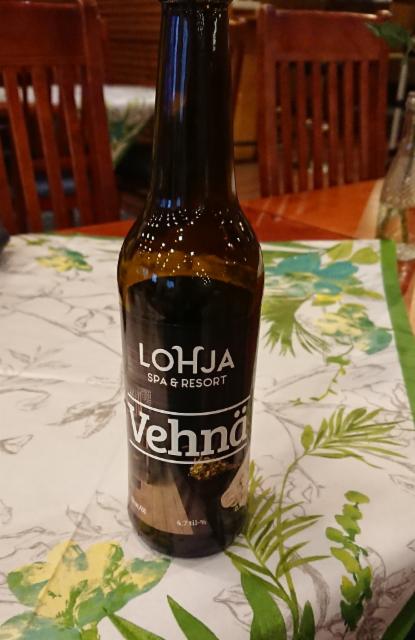 Westend Vehnäolut / Lohja Spa & Resort Vehnä 4.7%, Espoon Oma Panimo, Finland