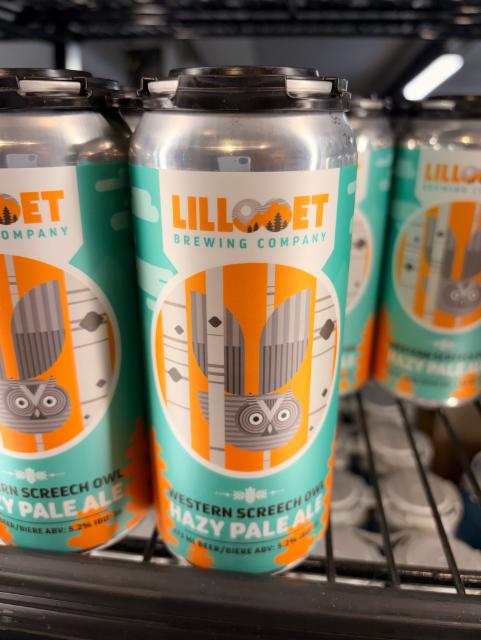 Western screech OWL 5.2%, Lillooet Brewing Company, Canada