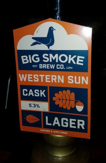 Western Sun 5.3%, Big Smoke Brew Co., England