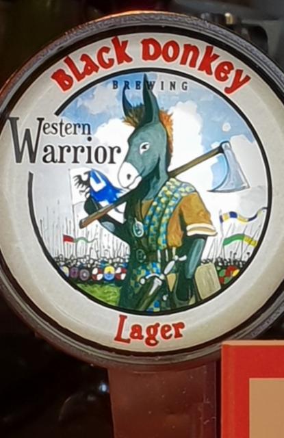 Western Warrior 4.2%, Black Donkey Brewing, Ireland