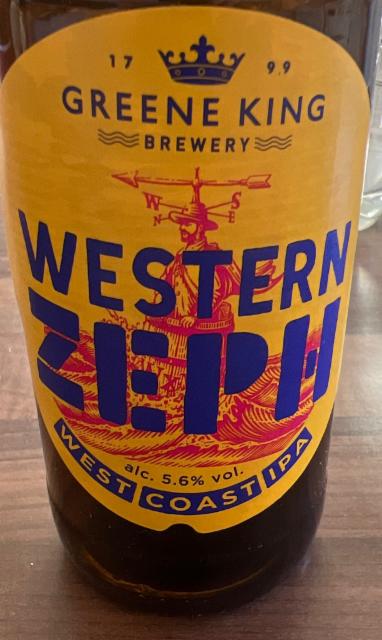 Western Zeph 5.6%, Greene King, England