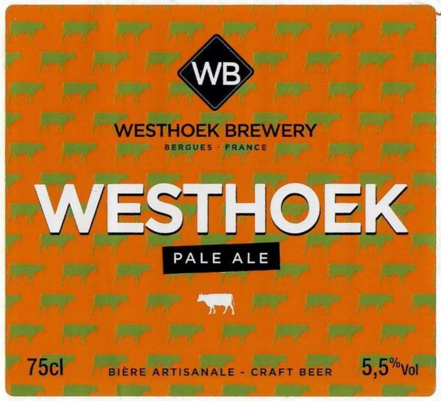 Westhoek Pale Ale 5.5%, Westhoek Brewery, France