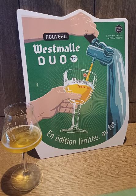 westmalle duo 7.2%, Brouwerij der Trappisten van Westmalle, Belgium
