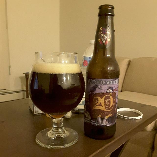Weyerbacher 20th Anniversary Ale 11.0%, Weyerbacher Brewing Co., United States