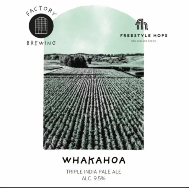 Whakahoa 9.5%, Factory Brewing, Finland