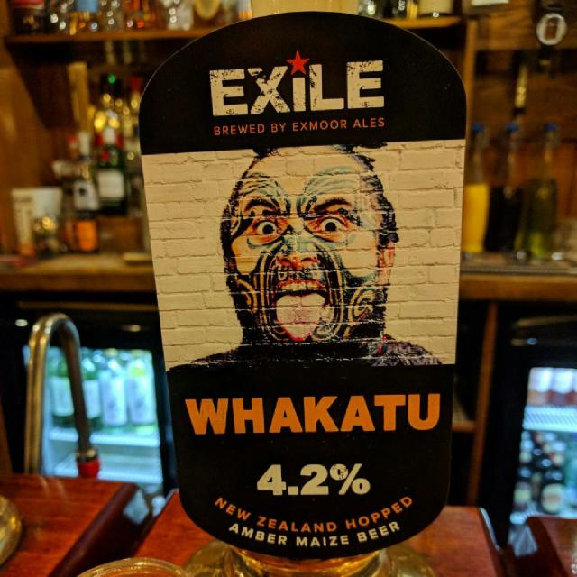 Exmoor Whakatu 4.2%, Exmoor Brewery, England