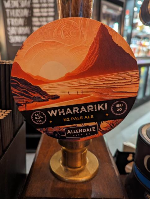 Wharariki 4.2%, Allendale Brewery, England