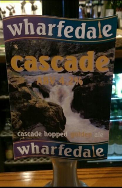 Wharfedale Cascade 4.2%, Wharfedale Brewery, England