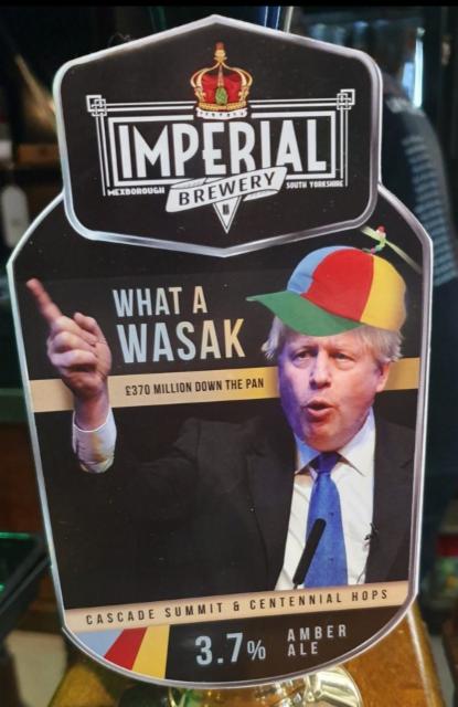 What A Wasak 3.7%, Imperial Brewery, England