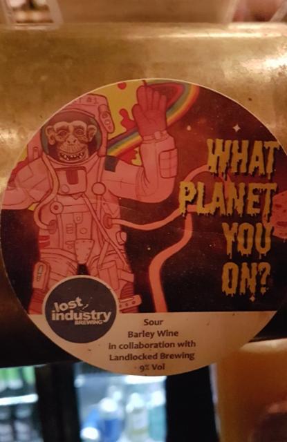 What Planet You On? 9.0%, Lost Industry Brewing, England