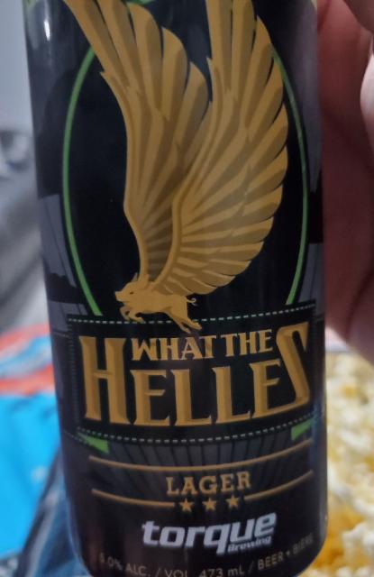 What the Helles 5.0%, Torque Brewery, Canada