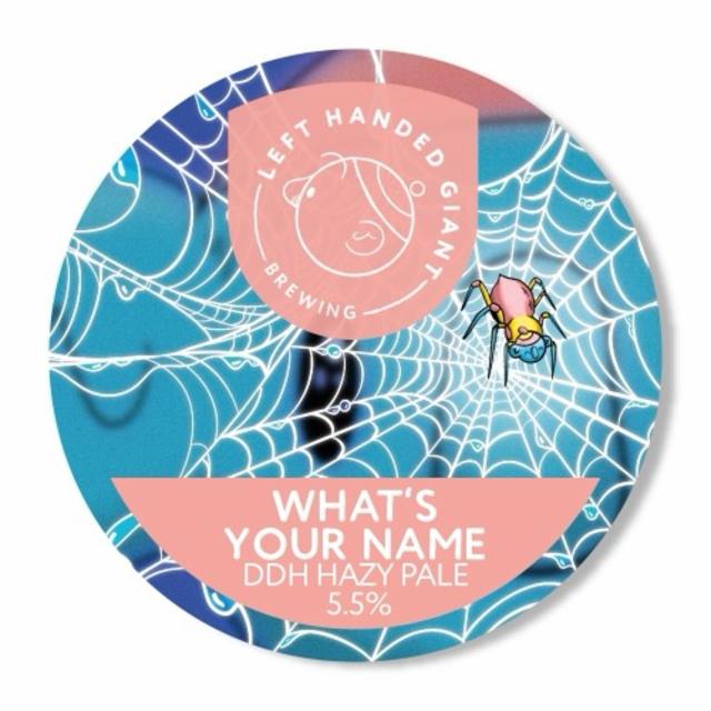 What's Your Name? 5.5%, Left Handed Giant Brewing, England