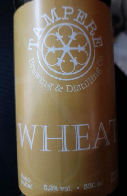 Wheat 5.2%, Tampere Brewing & Distilling Co, Finland