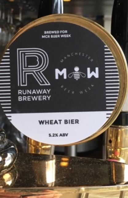 Wheat Bier 5.2%, The Runaway Brewery, England