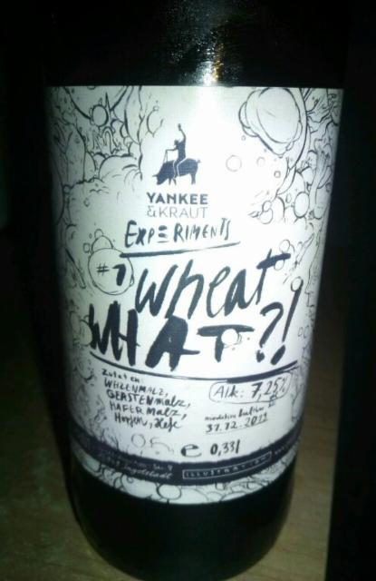 Wheat What?! #1 7.2%, Yankee & Kraut, Germany