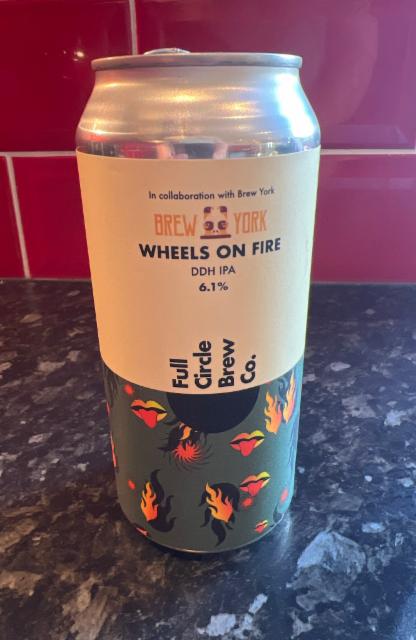 Wheels on Fire 6.1%, Brew York, England