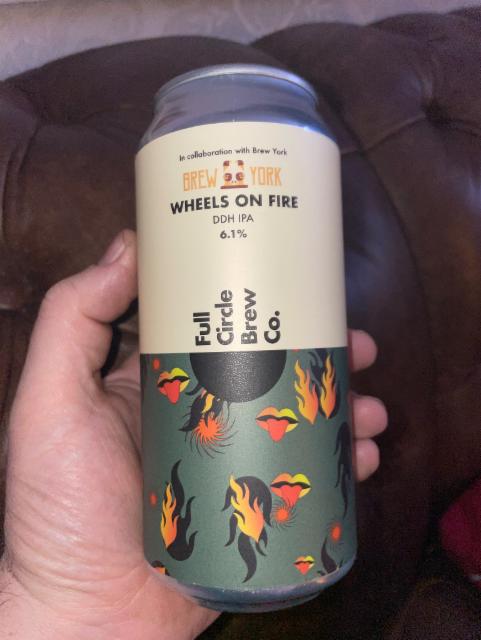 Wheels on fire 6.1%, Full Circle Brew Co., England