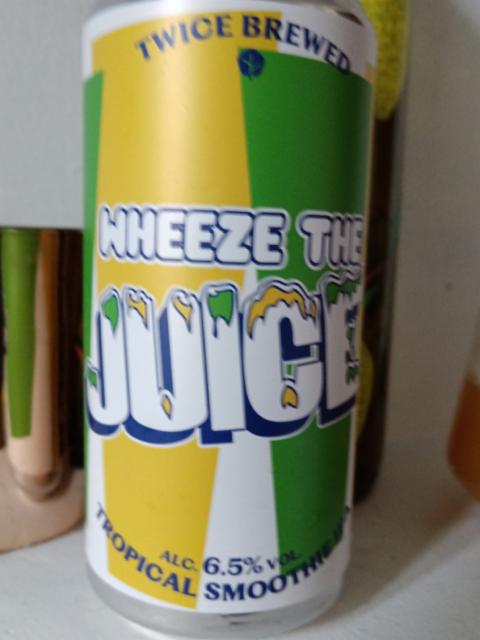 wheeze the juice 6.5%, Twice Brewed Brew House, England