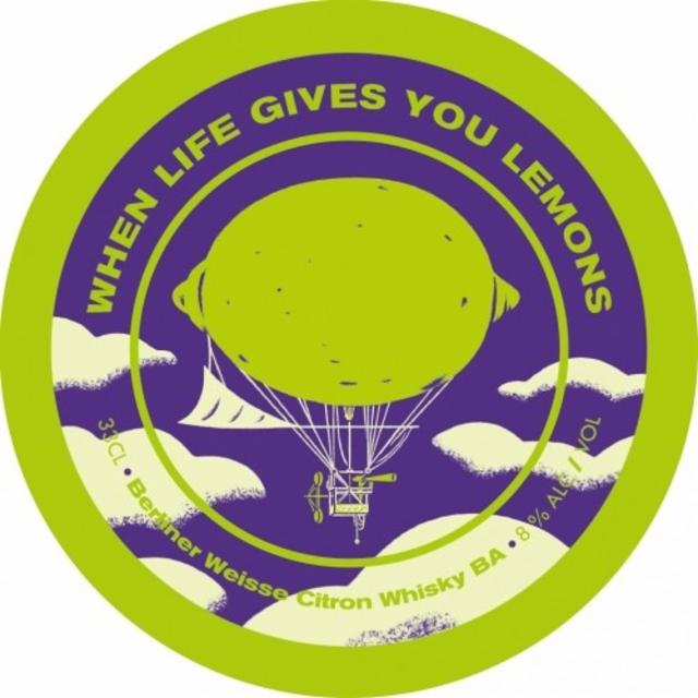 When Life Gives You Lemon 8.0%, Gallia Paris (Heineken), France