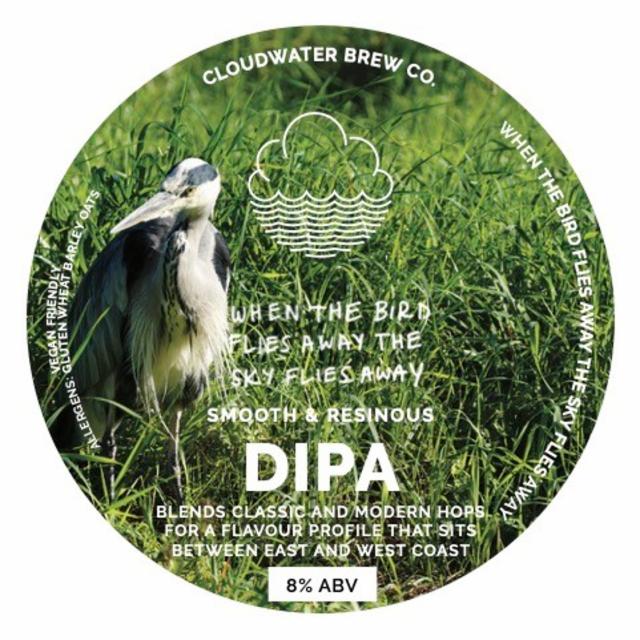 When The Bird Flies Away The Sky Flies Away 8.0%, Cloudwater Brew Co., England