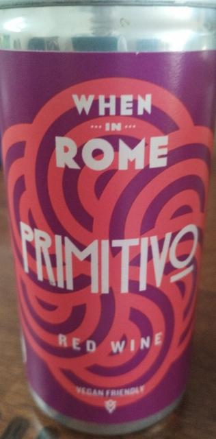 wheninrome 13.5%, wheninromewine, Italy