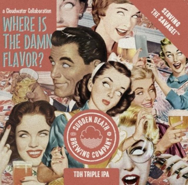 Where Is The Damn Flavor 10.5%, Cloudwater Brew Co., England