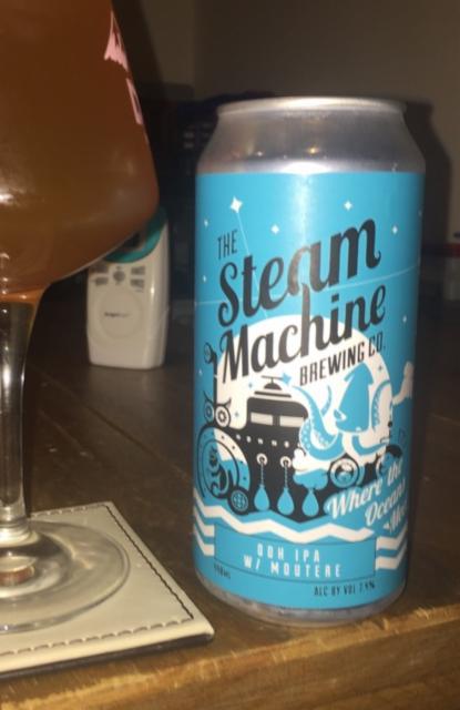 Where The Oceans Meet 7.4%, The Steam Machine Brewing Co., England