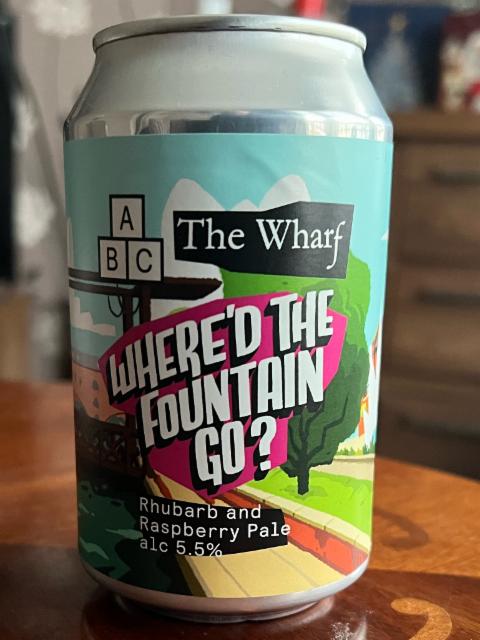 Where'd The Fountain Go? 5.5%, Alphabet Brewing Co., England
