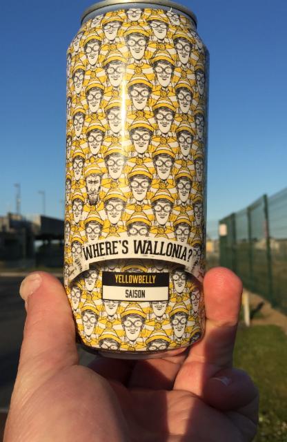 Where's Wallonia 5.7%, YellowBelly Beer, Ireland