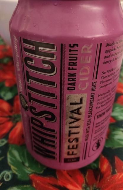 Whipstitch Festival Dark Fruits 4.0%, West Country Brewery, England