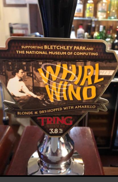 Whirl Wind 3.8%, Tring Brewery, England