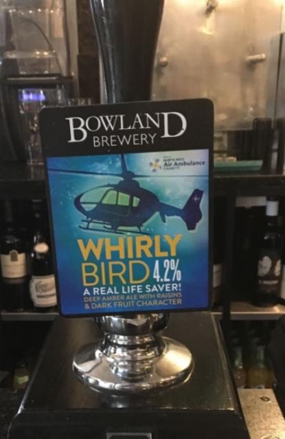 Whirly Bird 4.2%, Bowland Brewery, England