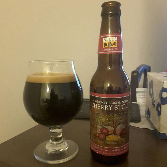 Whiskey Barrel Aged Cherry Stout 9.3%, Bell's Brewery, United States