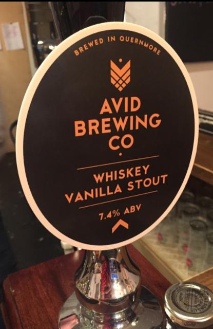 Whiskey Vanilla Stout 7.4%, Avid Brewing Co Ltd, England
