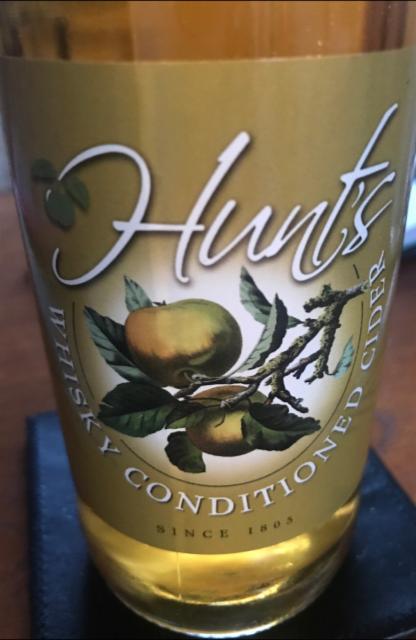 Whisky Conditioned Cider 6.0%, Hunts Cider, England