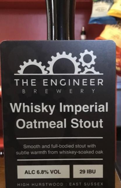 Whisky Imperial Oatmeal Stout 6.8%, Engineer Brewery, England