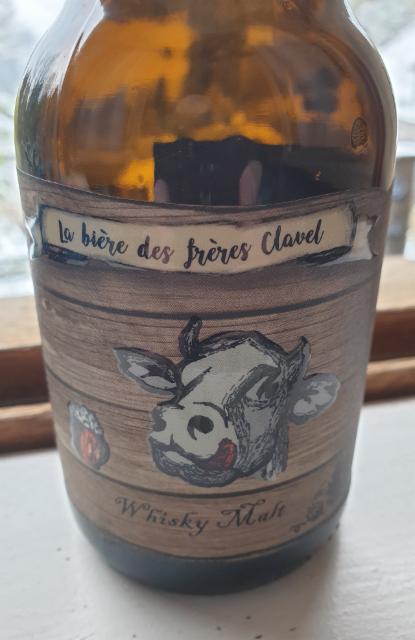 Frères Clavel Whisky Malt 6.0%, La Bière Des Frères Clavel - GAEC Des Terres Froides, France