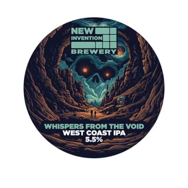 whispers from the void 5.5%, New Invention Brewery, England