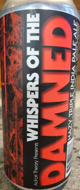 Whispers of the damned 10.0%, Adroit Theory Brewing Company, United States