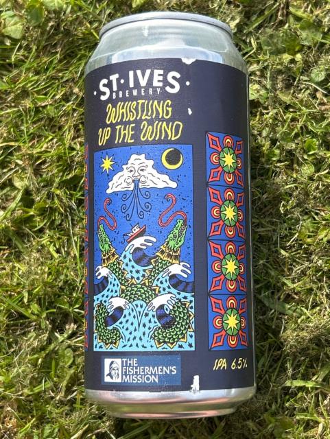 Whistling up The Wind 6.5%, St. Ives Brewery, England