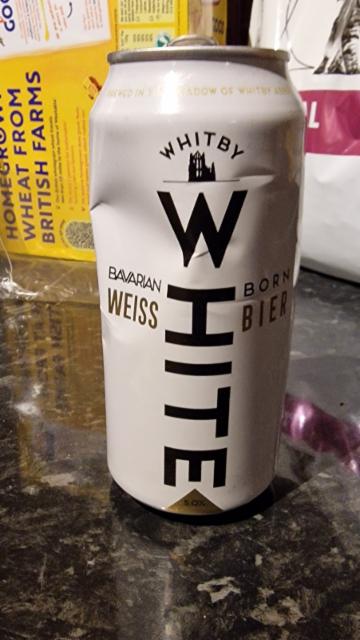 White 0.5%, Whitby Brewery Limited, England