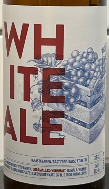 White Ale 5.8%, Grönbacka Panimo, Finland