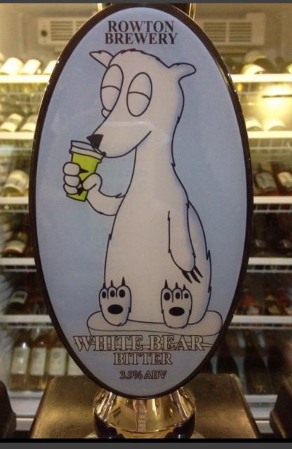 White Bear Bitter 3.9%, Rowton Brewery, England