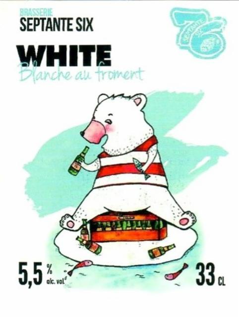 White Blanche Au Froment 5.5%, Brasserie Septante Six, France