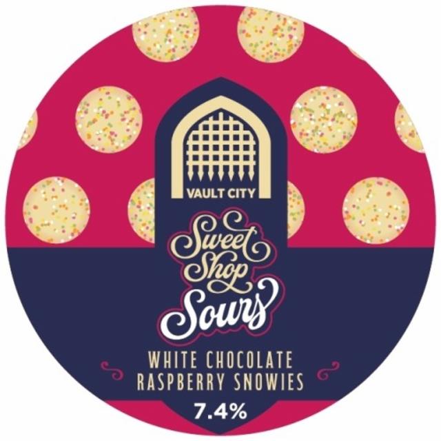 White Chocolate Raspberry Snowies 7.4%, Vault City Brewing, Scotland