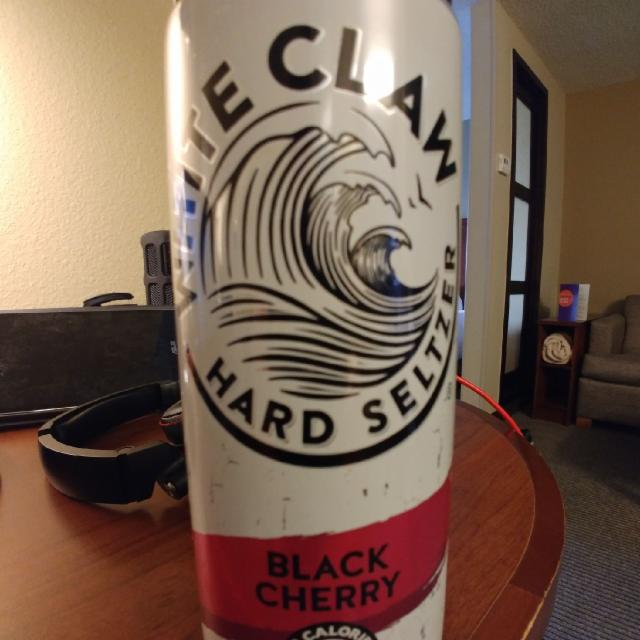 White Claw Black Cherry 5.0%, White Claw Seltzer Works, United States