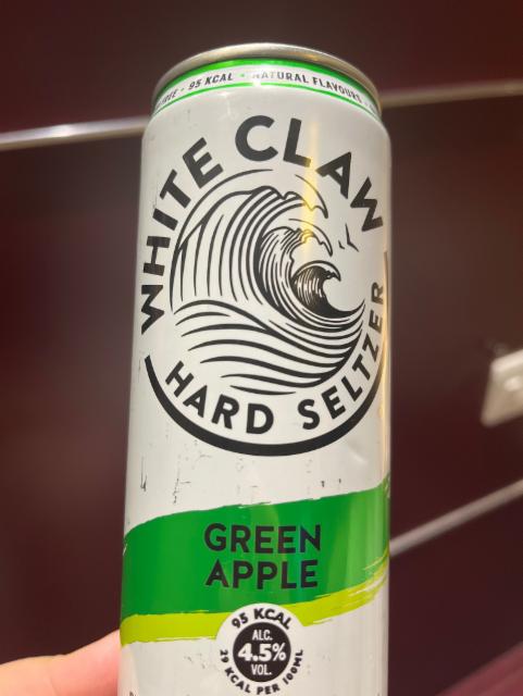 White Claw Green Apple 4.5%, White Claw Seltzer Works, United States