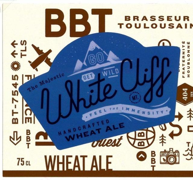 White Cliff 5.0%, BBT - Brasseur Toulousain, France